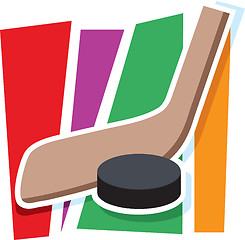 Image showing Hockey Graphic