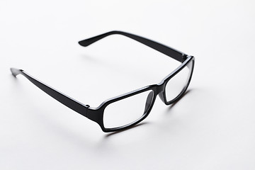 Image showing Glasses in empty white background