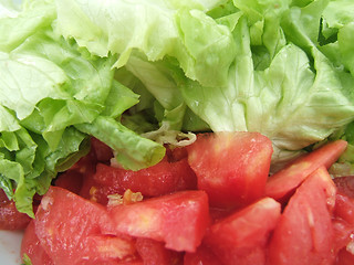 Image showing Salad background