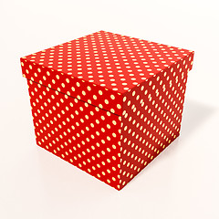 Image showing Red Gift Box