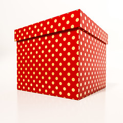 Image showing Red Gift Box