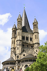 Image showing Church Gross St Martin Cologne