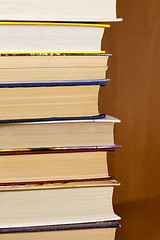Image showing stack of books