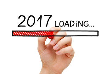 Image showing Year 2017 Loading Concept