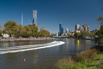 Image showing Melbourne city event