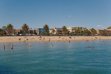 Image showing Beach in St. Kilda, Melbourne