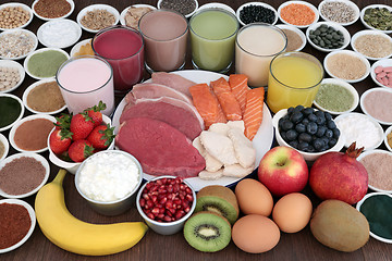 Image showing Body Building Health Food and Drinks