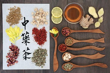 Image showing Chinese Herbal Health Teas