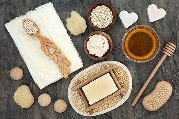 Image showing Natural Products for Skin Health Care