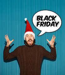 Image showing Black Friday sale - holiday shopping concept