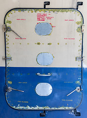 Image showing Emergency exit door