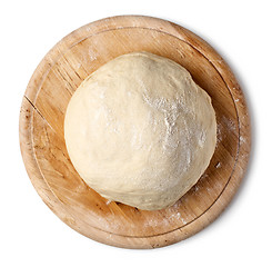 Image showing fresh raw dough