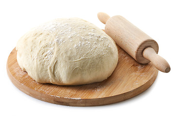 Image showing fresh raw dough