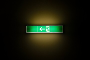 Image showing Emergency Exit Sign