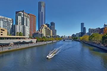 Image showing Melbourne city center