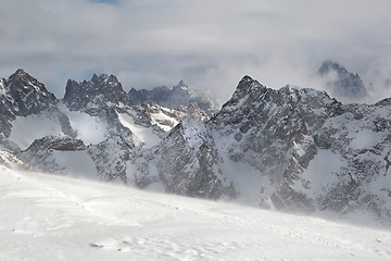 Image showing Mountains in the Alps