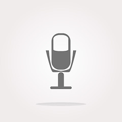 Image showing microphone icon vector, microphone icon , microphone icon picture, microphone icon flat, microphone icon, microphone web icon, microphone icon art, microphone icon drawing, microphone icon