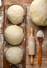 Image showing fresh raw dough