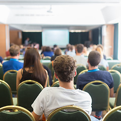 Image showing Lecture at university.