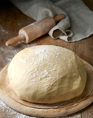 Image showing fresh raw dough