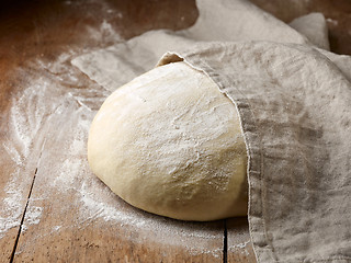 Image showing fresh raw dough