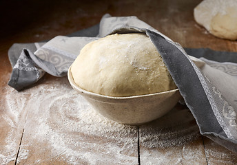 Image showing fresh raw dough