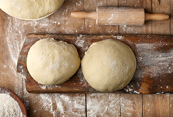 Image showing fresh raw dough