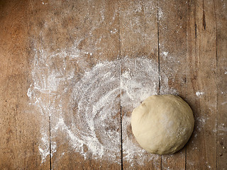 Image showing fresh raw dough