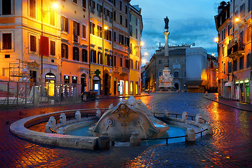 Image showing Piazza di Spagna