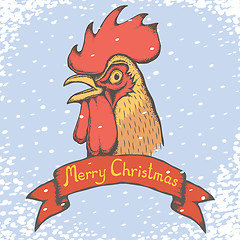 Image showing Rooster vector illustration