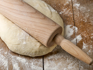 Image showing fresh raw dough