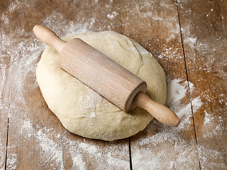 Image showing fresh raw dough