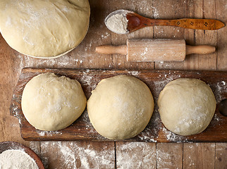 Image showing fresh raw dough