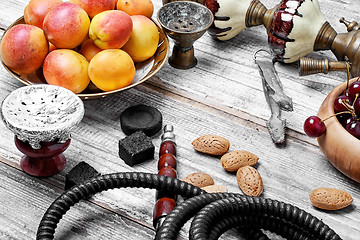 Image showing Still life with hookah