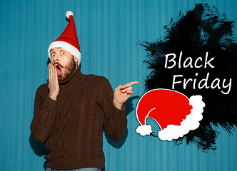 Image showing Black Friday sale - holiday shopping concept