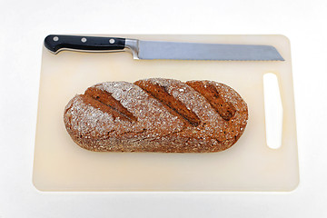Image showing Bread and Knife