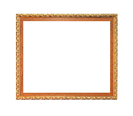 Image showing Picture Frame Isolated