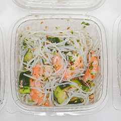 Image showing Shrimp Spaghetti