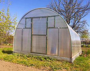 Image showing Modern Polycarbonate Greenhouse