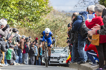 Image showing The Cyclist Tom Boonen - Paris-Nice 2016