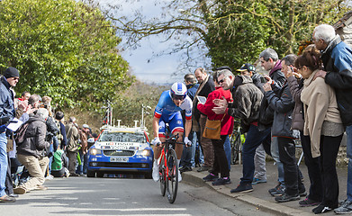 Image showing The Cyclist Arthur Vichot - Paris-Nice 2016