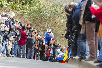 Image showing The Cyclist Arthur Vichot - Paris-Nice 2016