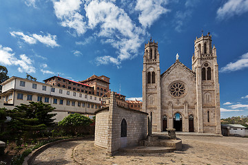 Image showing Andohalo cathedral, Antananarivo, Madagascar