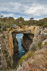 Image showing Tasman Arch cliff formation