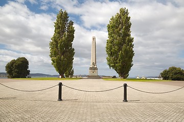 Image showing War memorial Hobart