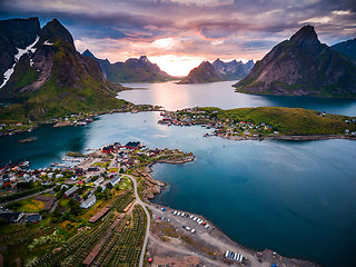 Image showing Lofoten archipelago islands