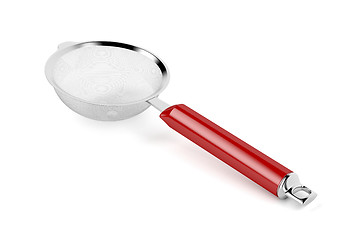 Image showing Tea strainer on white