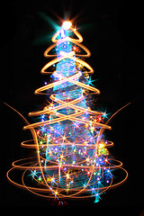 Image showing color christmas tree