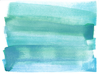 Image showing Hand painted watercolor background