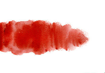 Image showing Hand painted watercolor background